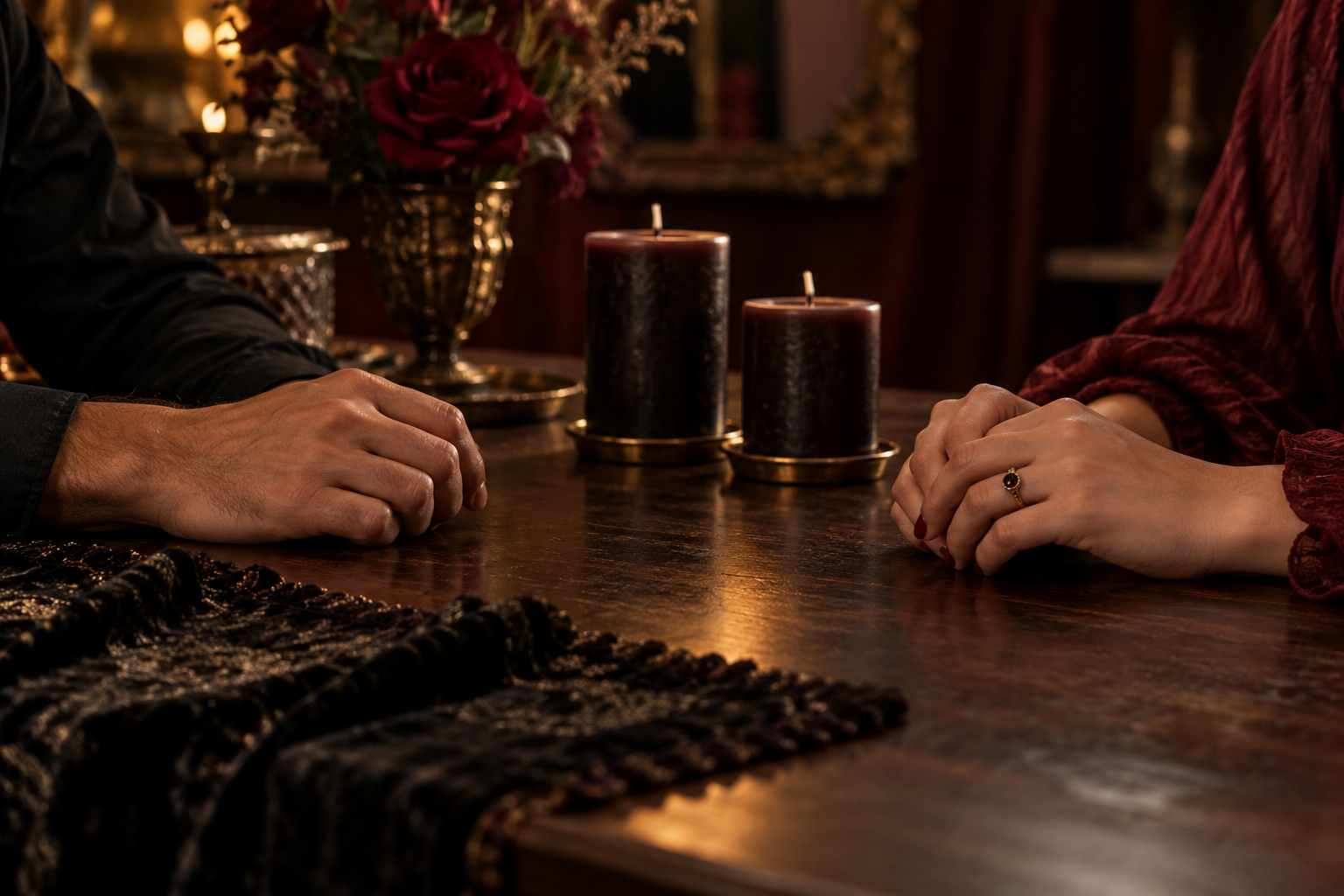 Black Tarot de pareja: cuando la relación se siente bloqueada